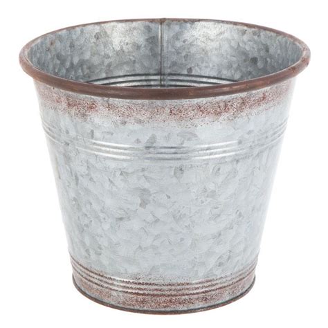 metal box with holes pot|galvanized metal garden pots.